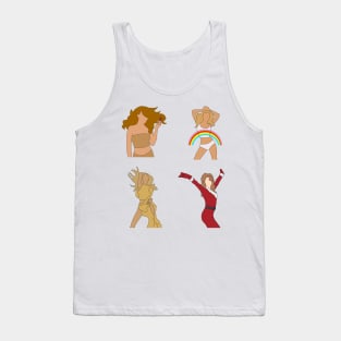 Mariah Carey, Christmas, Butterfly, Rainbow, Emancipation of Mimi album covers Tank Top